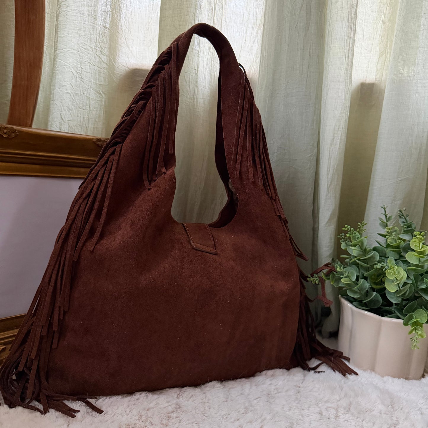 Grand sac à franges