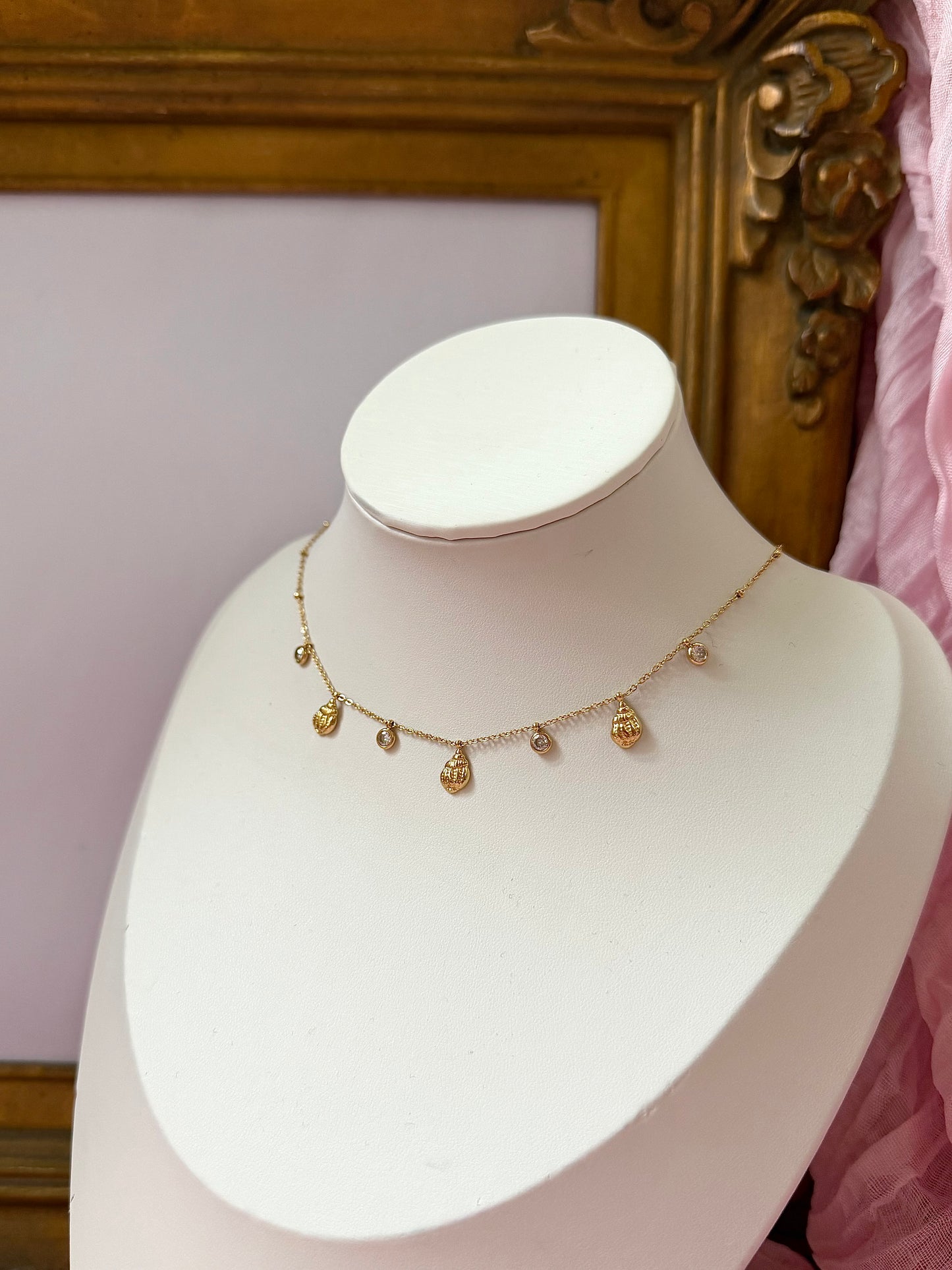 Collier coquillage