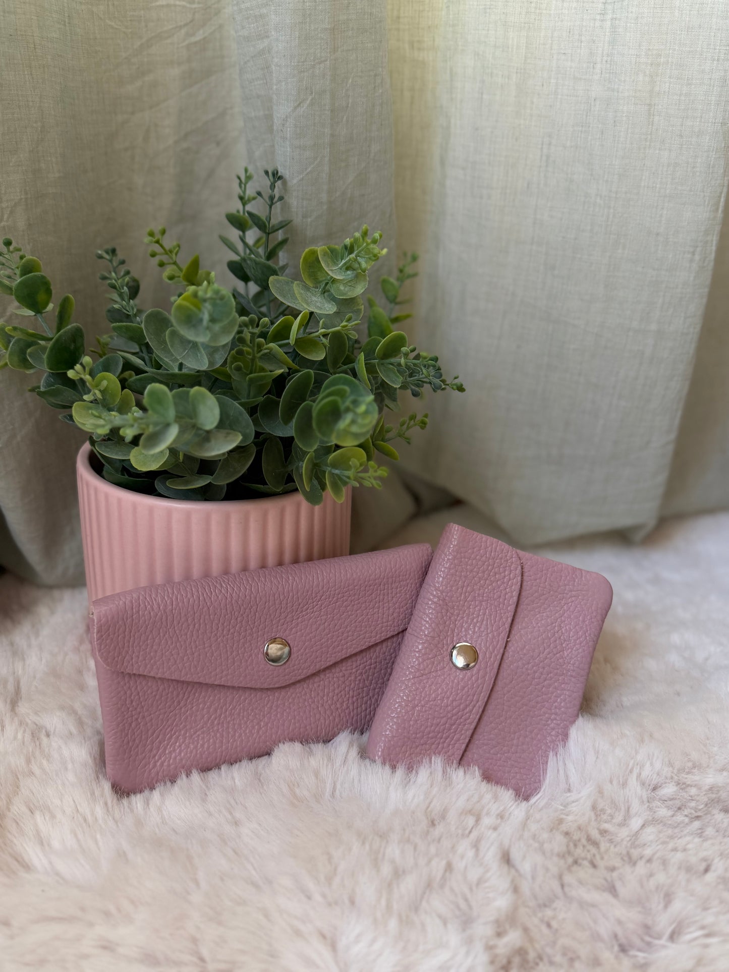 Porte monnaie Rose pale