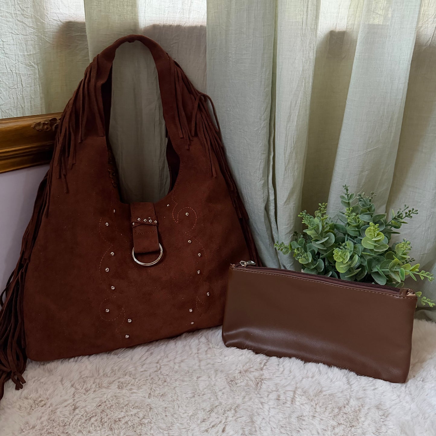 Grand sac à franges